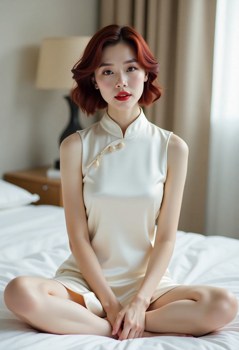 白石渡口夜色中的小舟