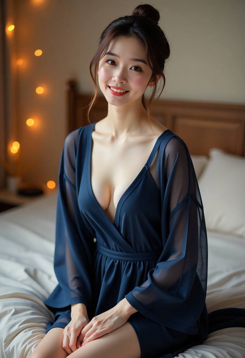 青梧镇旧宅中的枯槐与石阶